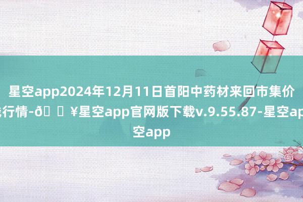 星空app2024年12月11日首阳中药材来回市集价钱行情-🔥星空app官网版下载v.9.55.87-星空app