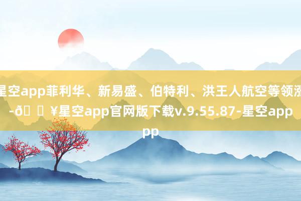 星空app菲利华、新易盛、伯特利、洪王人航空等领涨-🔥星空app官网版下载v.9.55.87-星空app
