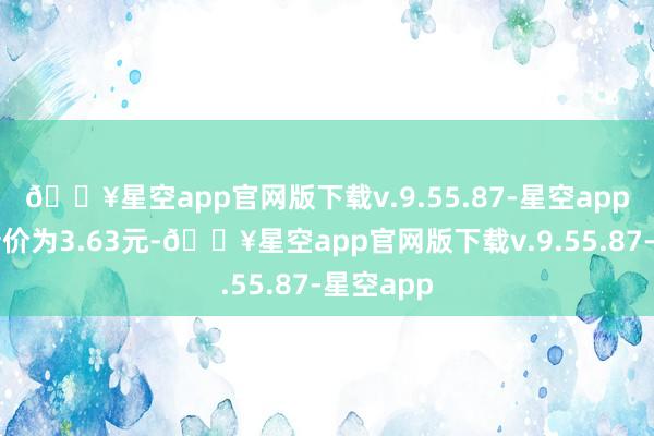 🔥星空app官网版下载v.9.55.87-星空app正股最新价为3.63元-🔥星空app官网版下载v.9.55.87-星空app